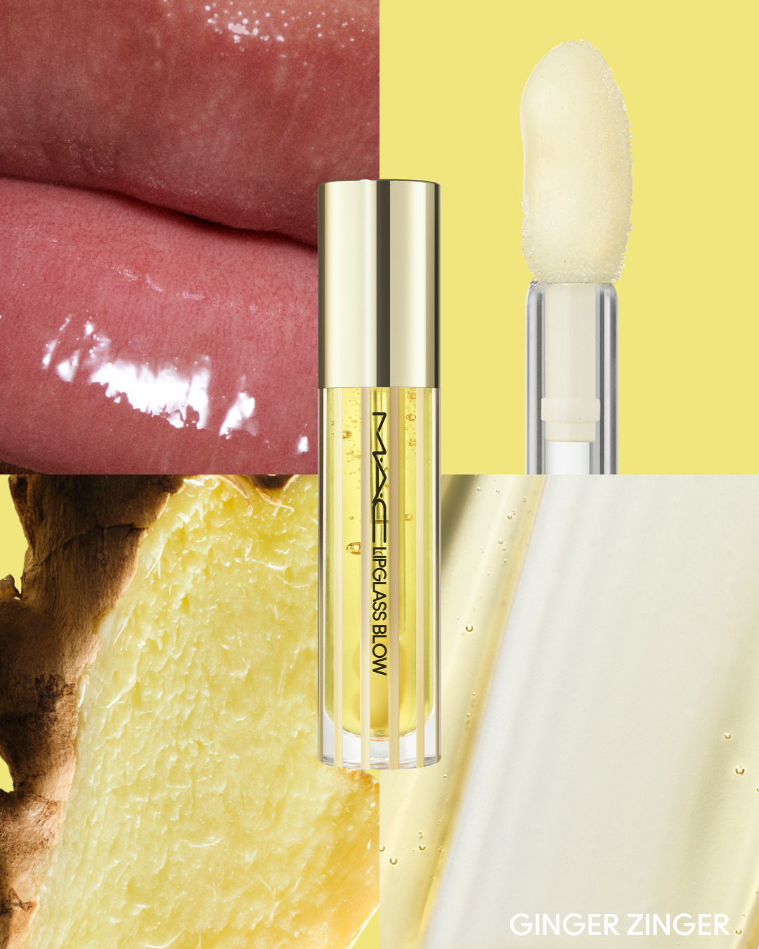 M.A.C Lipglass Blow Plumping Oil - Ginger Zinger
(5ml)