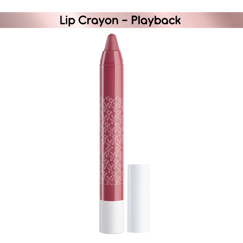 Kay Beauty Matteinee Matte Lip Crayon Lipstick Combo - Rom Com & Playback
(2 pcs)