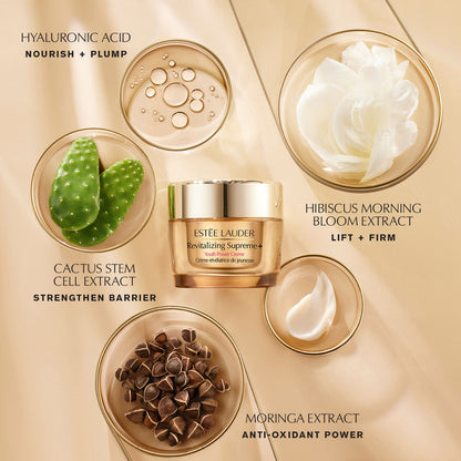 Estee Lauder Revitalizing Supreme+ Youth Power Creme Moisturizer with Hyaluronic Acid & Caffeine
(75ml)