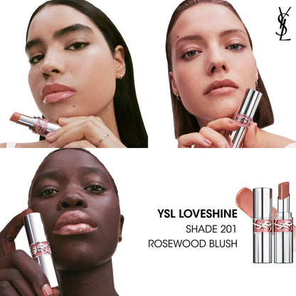 Yves Saint Laurent Loveshine Lipstick - 201 Rosewood Blush
(3.2g)