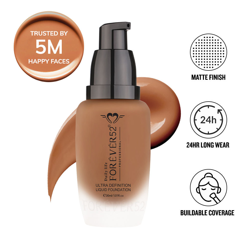 Daily Life Forever52 Ultra Definition Liquid Foundation - FLF014 Honey
(30ml)