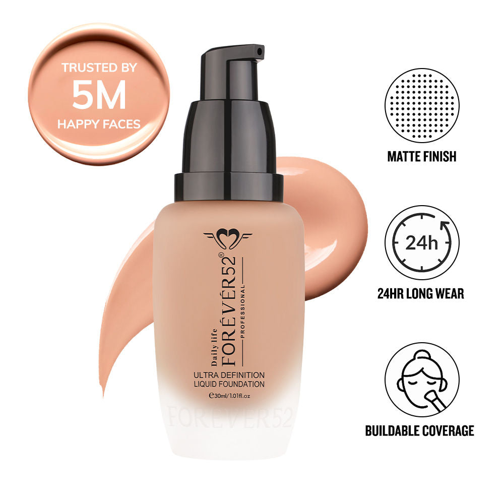 Daily Life Forever52 Ultra Definition Liquid Foundation - FLF014 Honey
(30ml)