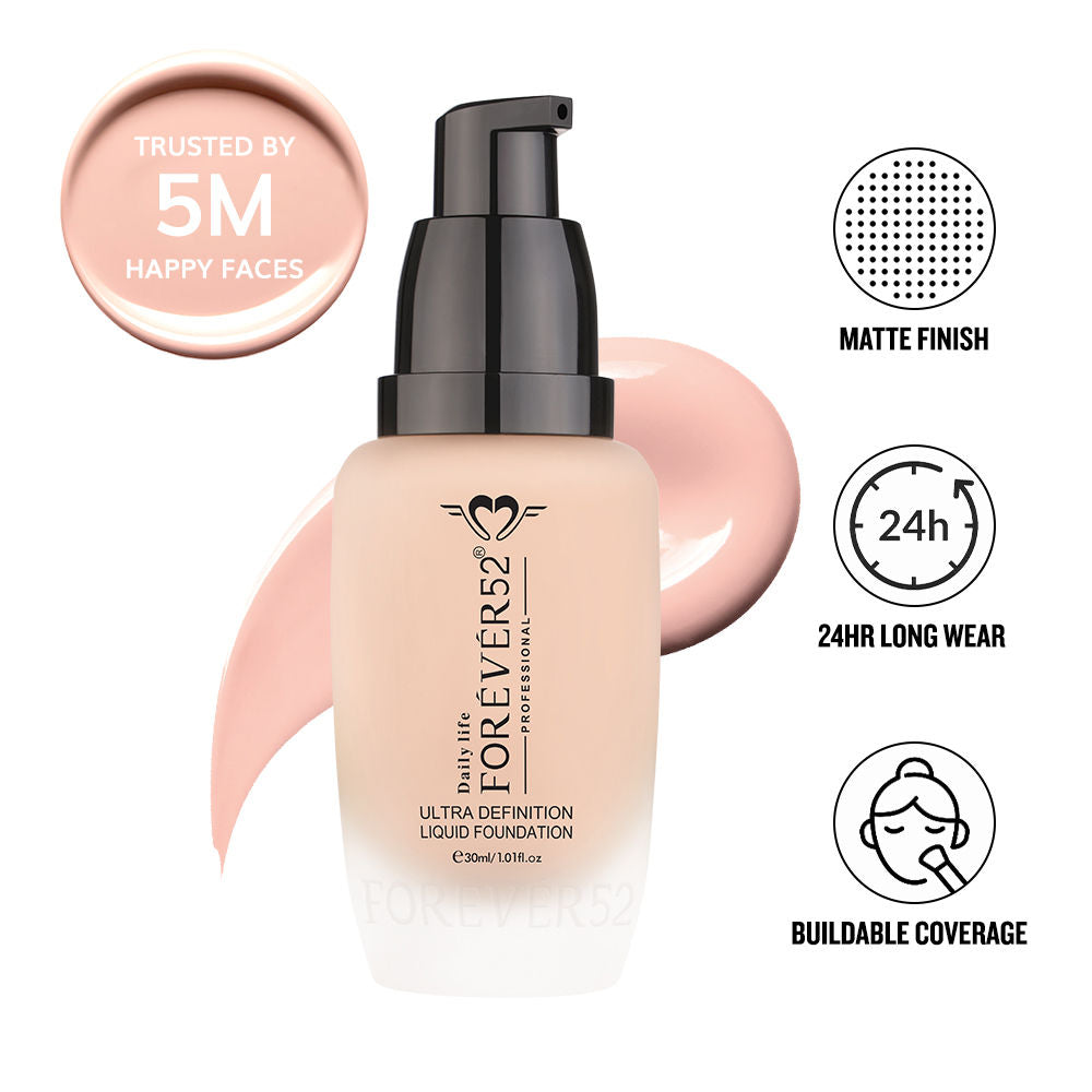 Daily Life Forever52 Ultra Definition Liquid Foundation - FLF014 Honey
(30ml)