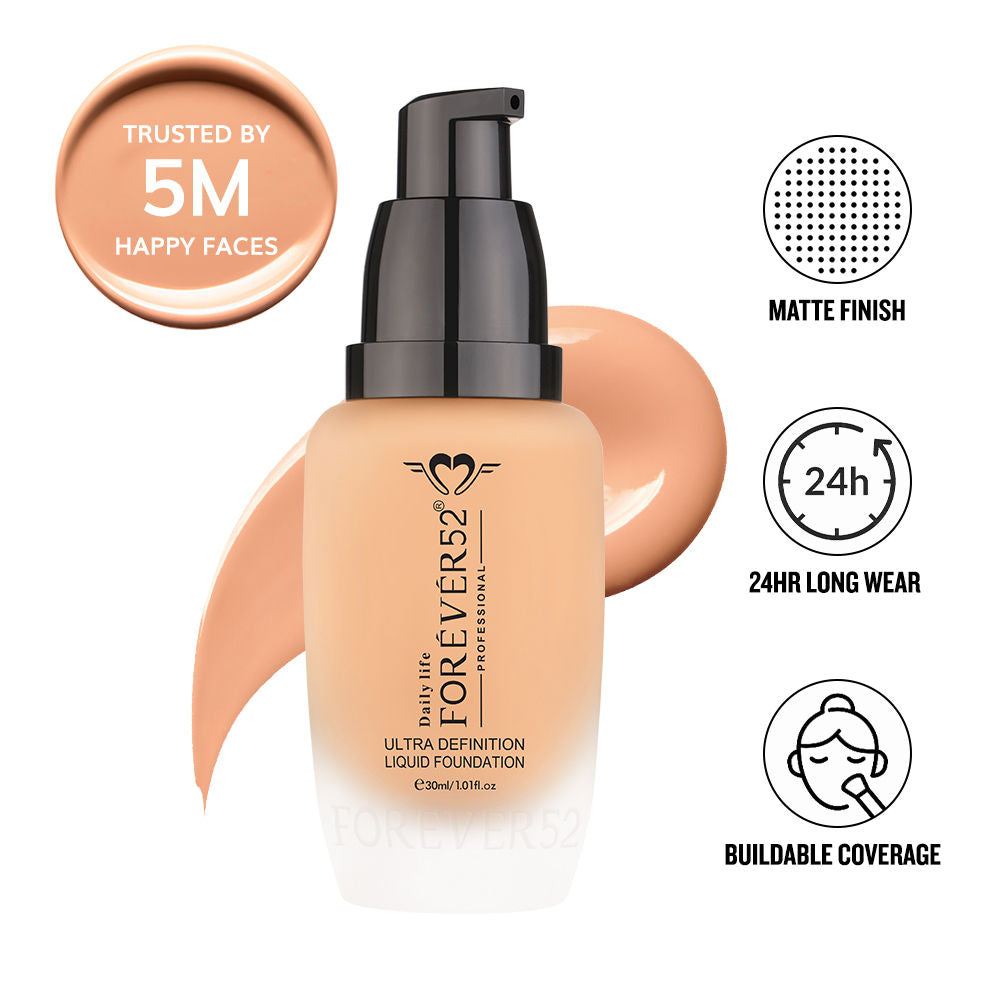 Daily Life Forever52 Ultra Definition Liquid Foundation - FLF014 Honey
(30ml)