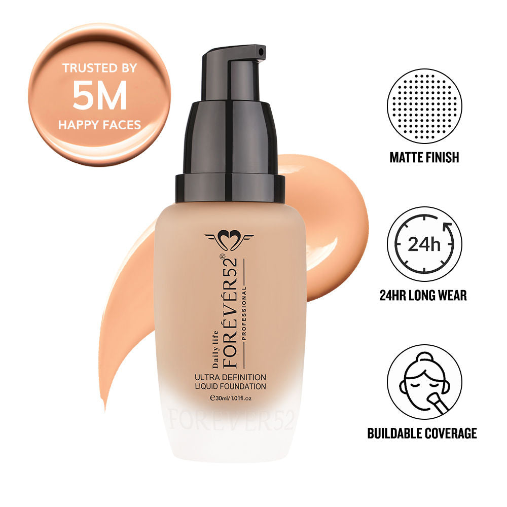 Daily Life Forever52 Ultra Definition Liquid Foundation - FLF014 Honey
(30ml)