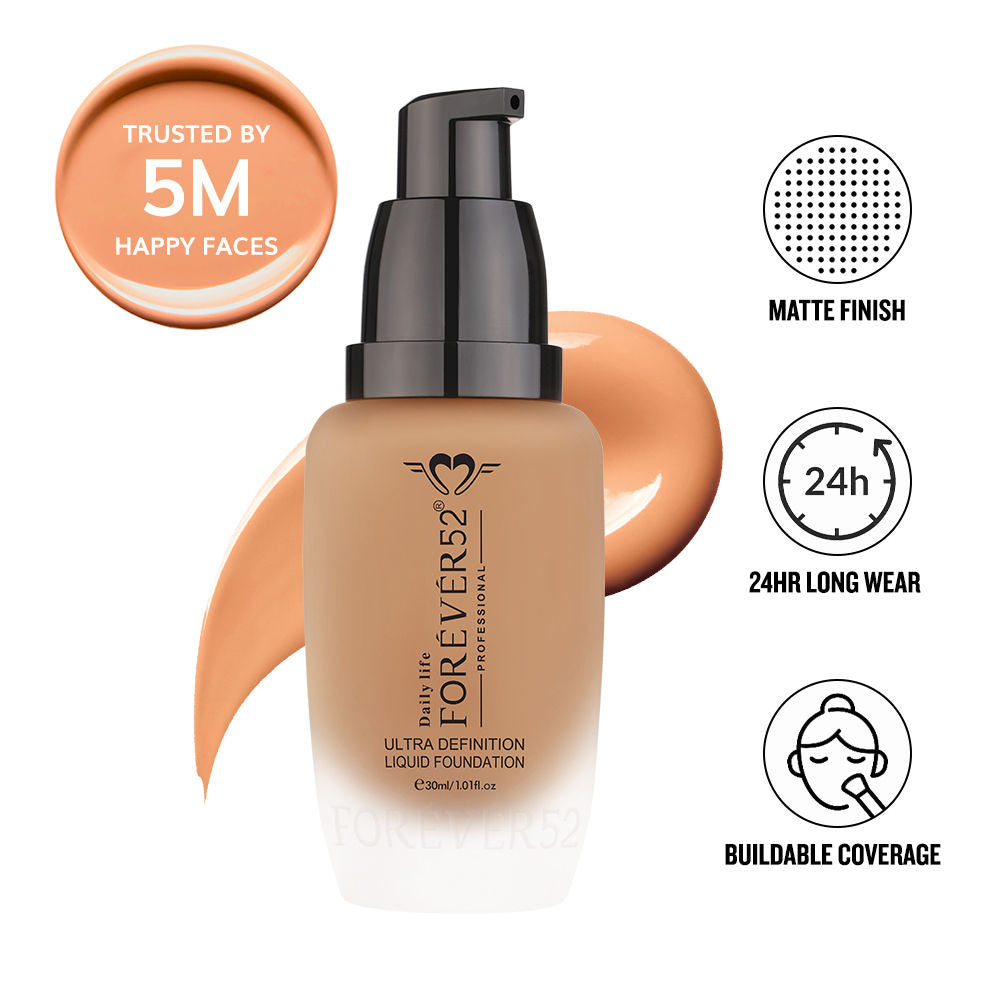 Daily Life Forever52 Ultra Definition Liquid Foundation - FLF014 Honey
(30ml)
