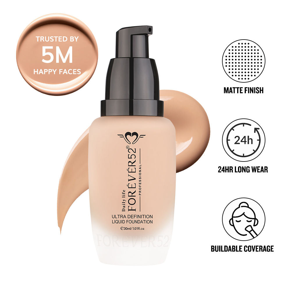 Daily Life Forever52 Ultra Definition Liquid Foundation - FLF014 Honey
(30ml)