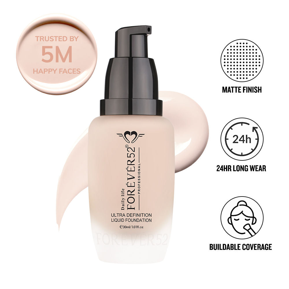 Daily Life Forever52 Ultra Definition Liquid Foundation - FLF014 Honey
(30ml)