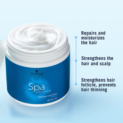 Schwarzkopf Professional Bonacure Scalp Genesis Spa Essence Nourishing Shampoo, Conditioner with Hydrating Cream Masque Combo