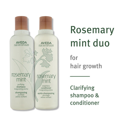 Aveda Rosemary Mint 2 Step Routine - Shampoo & Conditioner Combo
(500ml)