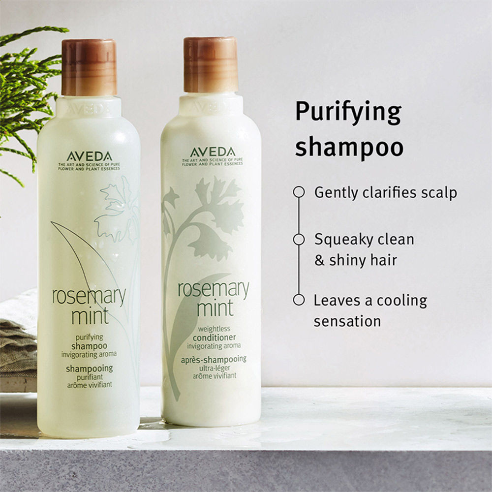 Aveda Rosemary Mint 2 Step Routine - Shampoo & Conditioner Combo
(500ml)