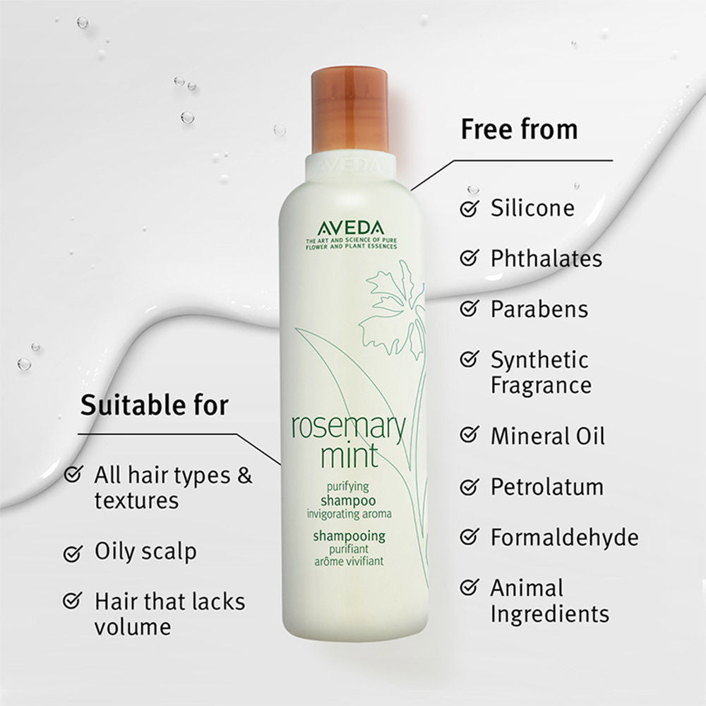 Aveda Rosemary Mint 2 Step Routine - Shampoo & Conditioner Combo
(500ml)