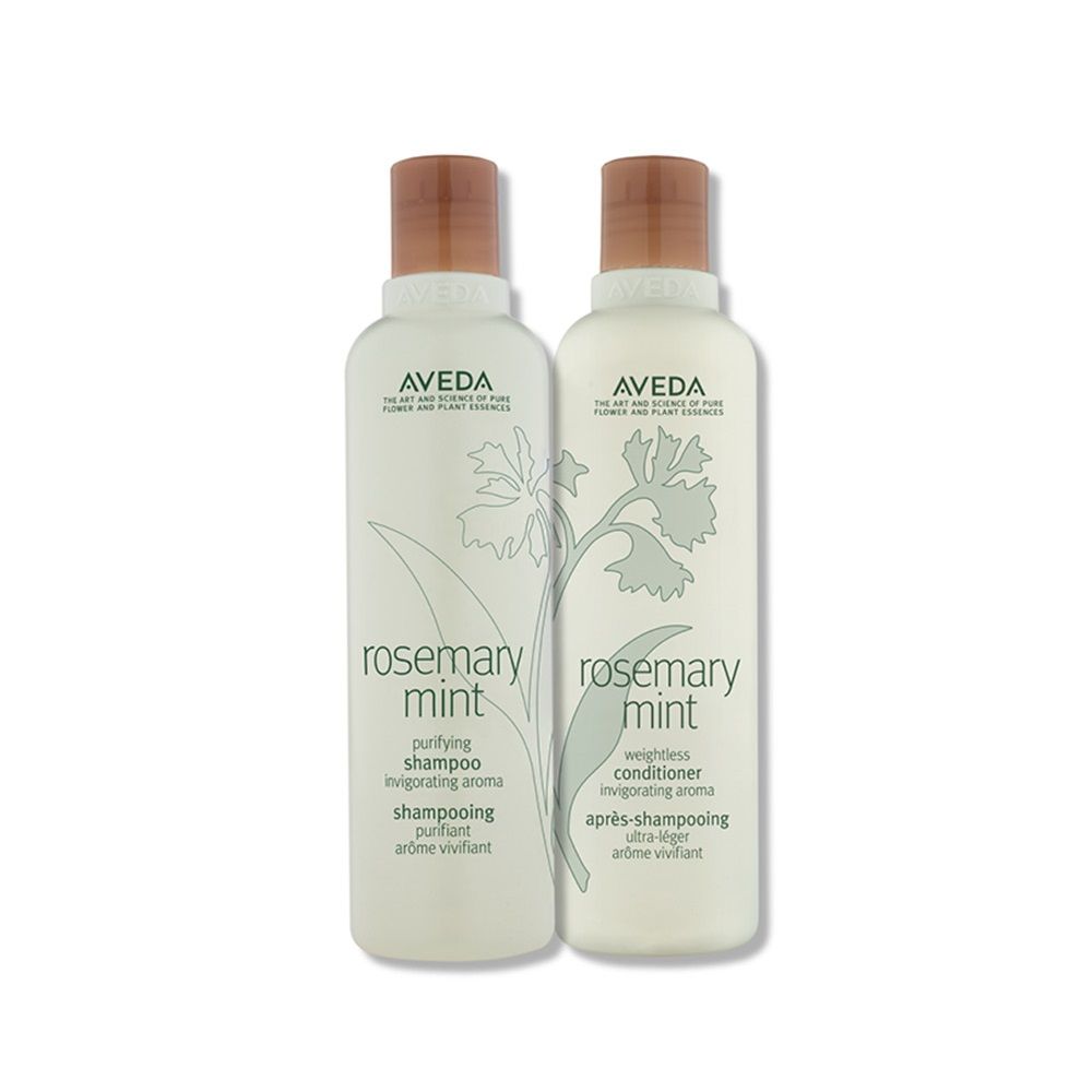 Aveda Rosemary Mint 2 Step Routine - Shampoo & Conditioner Combo
(500ml)