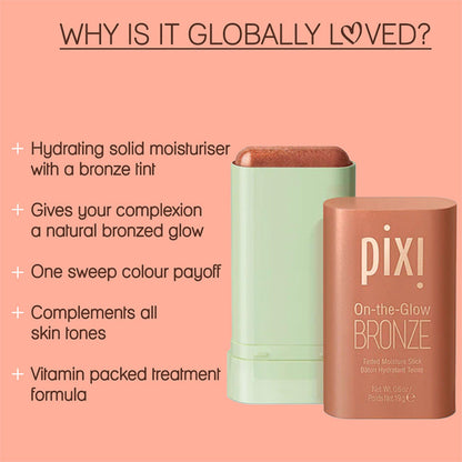Pixi On The Glow Bronze Rich Glow
(19 g)