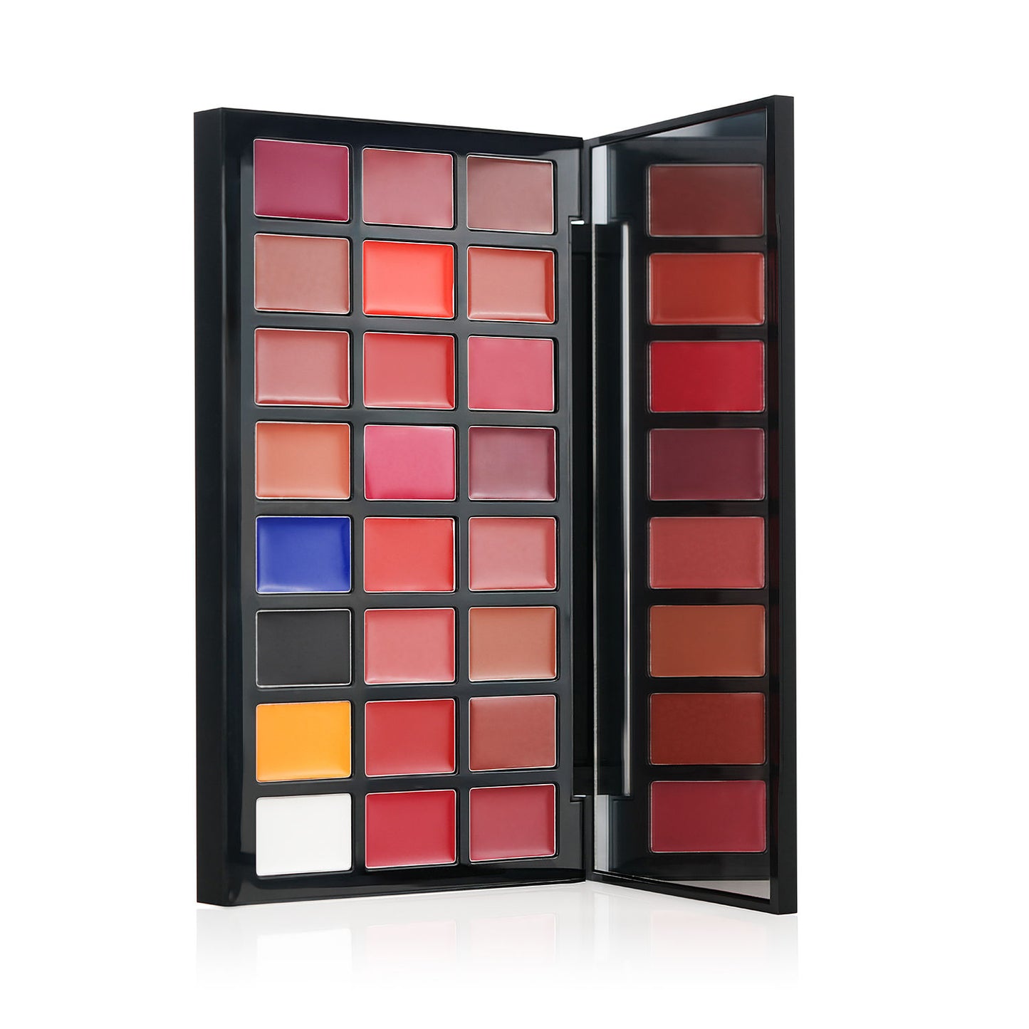 PAC Studio HD Lipstick Vault Palette X24 - Create 100+ Lip Shades, Intense Color Payoff, Lightweight
(33.6 g)