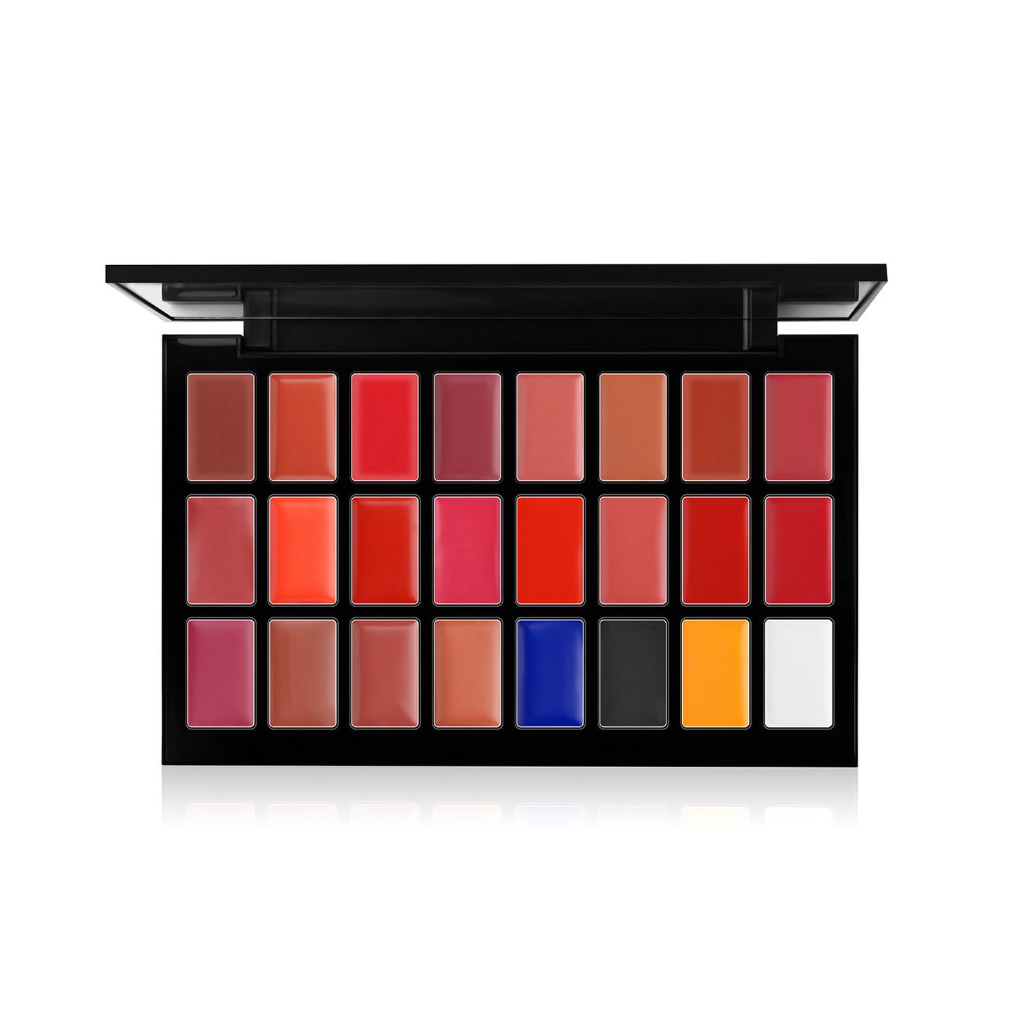 PAC Studio HD Lipstick Vault Palette X24 - Create 100+ Lip Shades, Intense Color Payoff, Lightweight
(33.6 g)