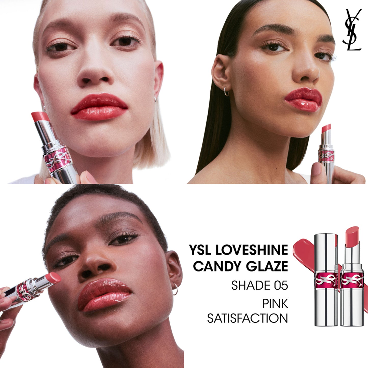 Yves Saint Laurent Loveshine Candy Glaze Plumping Lip Gloss - 05
(3.2g)