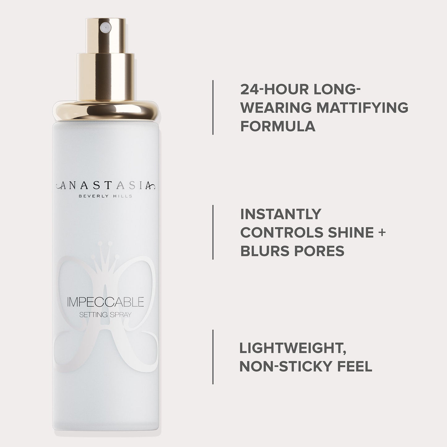 Anastasia Beverly Hills Impeccable Blurring Matte Setting Spray
(100ml)