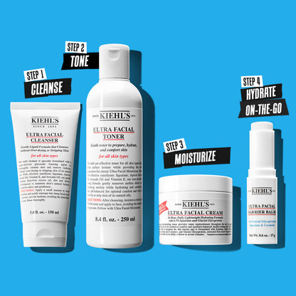 Kiehl's Ultra Facial Cream With 72 Hour Hydration - Moisturizer For Softer, Hydrated Skin
(50ml)