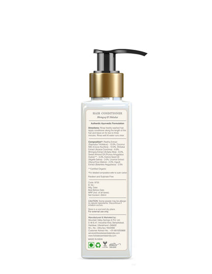 Forest Essentials Hair Conditioner Bhringraj & Shikakai - Ayurvedic, Natural - Sulphate Free
(200ml)