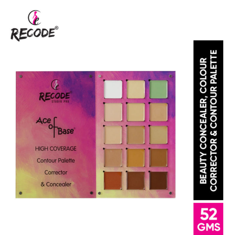 Recode Beauty Concealer, Colour Corrector & Contour Palette
(52 g)