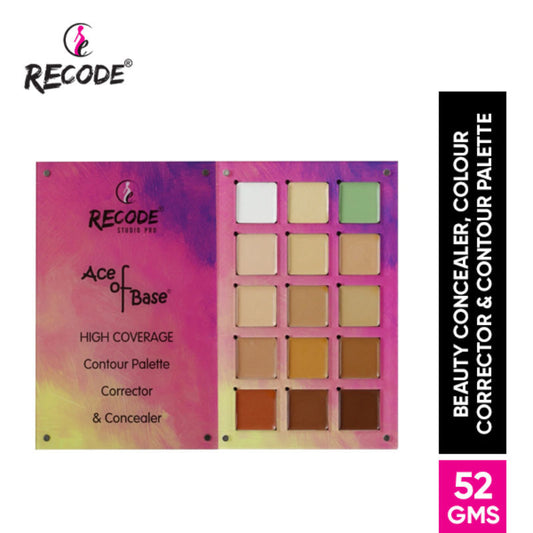 Recode Beauty Concealer, Colour Corrector & Contour Palette
(52 g)