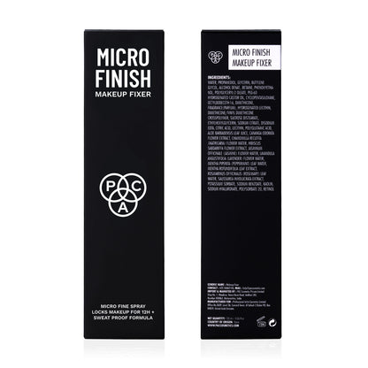 PAC Micro Finish Makeup Fixer Spray - Quick Drying Microfine Mist, Longlasting Sweatproof Formula
(120ml)