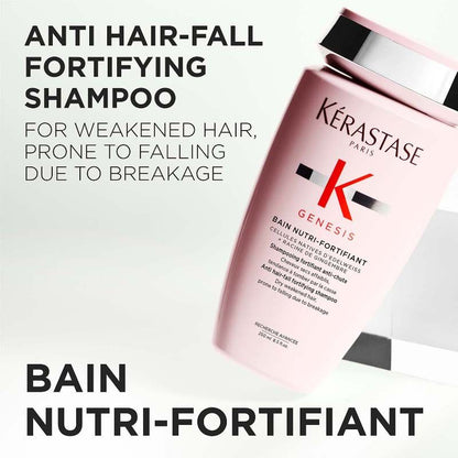 Kerastase Genesis Nutri-Fortifiant Anti-Hair Fall Shampoo For Normal To Dry Hair
(250ml)