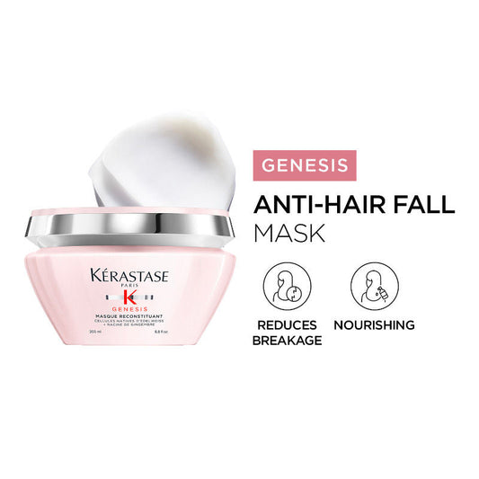 Kerastase Genesis Hair Mask For Medium To Thick Hair, Adds Strength & Reduces Hair Breakage
(200ml)