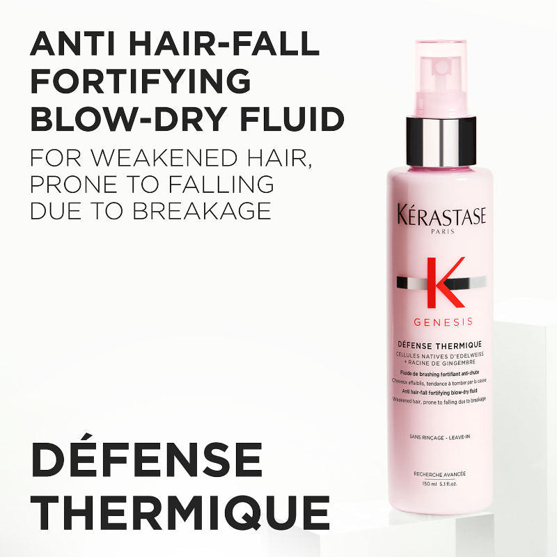 Kerastase Genesis Defense Heat Protection & Blow-Dry Hair Spray, Minimises Breakage
(150ml)