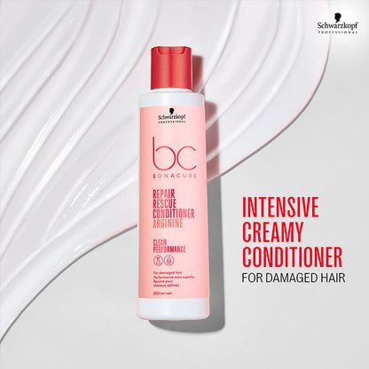 Schwarzkopf Professional Bonacure Repair Rescue Shampoo + Conditioner + Treatment combo
