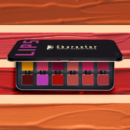 Character Pro Lipstick Palette C-A401
(34.2 g)