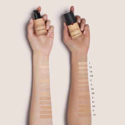 Armani Beauty Power Fabric+ Full Coverage Liquid Foundation 3.5 - Light With Neutral Undertone
(30ml)
