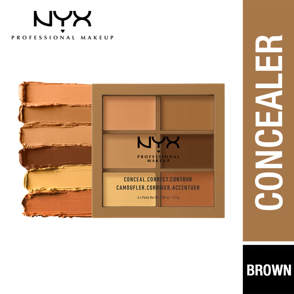 NYX Professional Makeup Conceal, Correct, Contour Palette