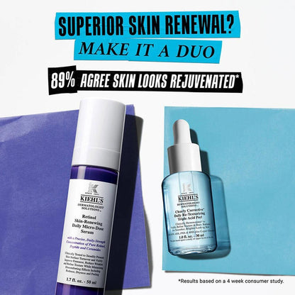 Kiehl's Clearly Corrective Daily Re-Texturizing Triple Acid Pre-Serum
(30ml)