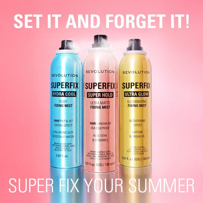 Makeup Revolution Super Fix Misting Spray
(150ml)