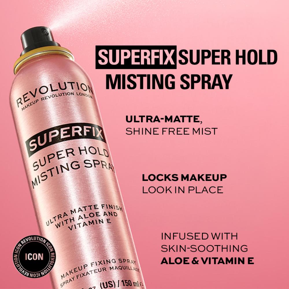 Makeup Revolution Super Fix Misting Spray
(150ml)