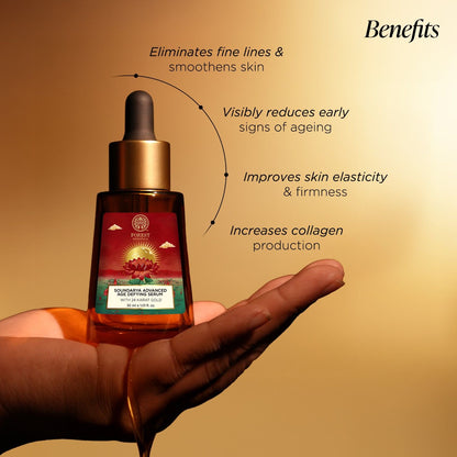 Forest Essentials Soundarya Advanced Age Defying Serum With 24K Gold
(30ml)