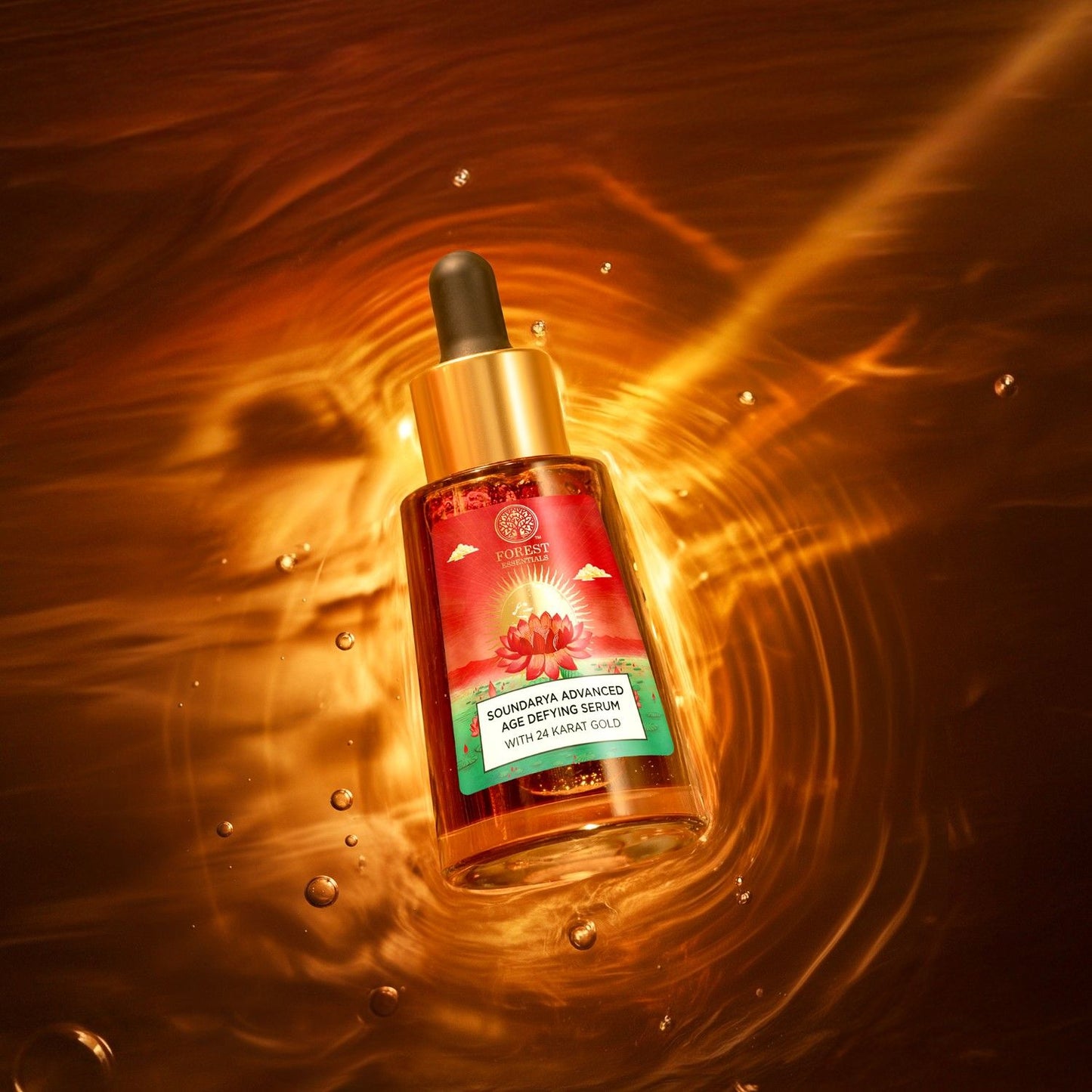Forest Essentials Soundarya Advanced Age Defying Serum With 24K Gold
(30ml)
