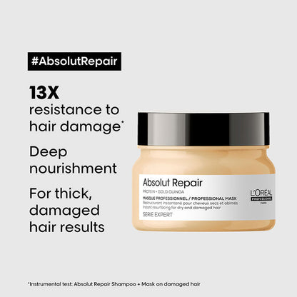 L'Oreal Professionnel Anti-Hair Loss Regime With Absolut Repair Mask