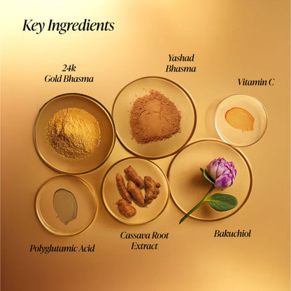 Forest Essentials Soundarya Radiance Day Cream with 24K Gold & SPF 30 PA++
(50g)