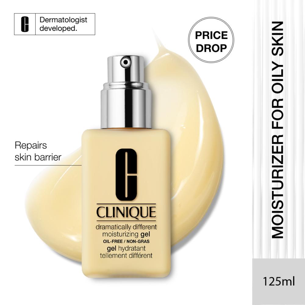 Clinique Dramatically Different Moisturizing Gel Face Moisturizer with Pump for Skin Barrier Repair
(125ml)