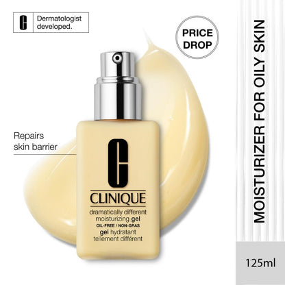 Clinique Dramatically Different Moisturizing Gel Face Moisturizer with Pump for Skin Barrier Repair
(125ml)
