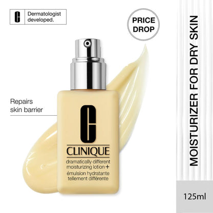 Clinique Dramatically Different Moisturizing Lotion+ Face Moisturizer with Pump for Skin Repair
(125ml)