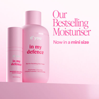 d'you In My Defence Barrier-Building Moisturiser With 20x More Ceramides (Lightweight & Non-Greasy)
(50ml)