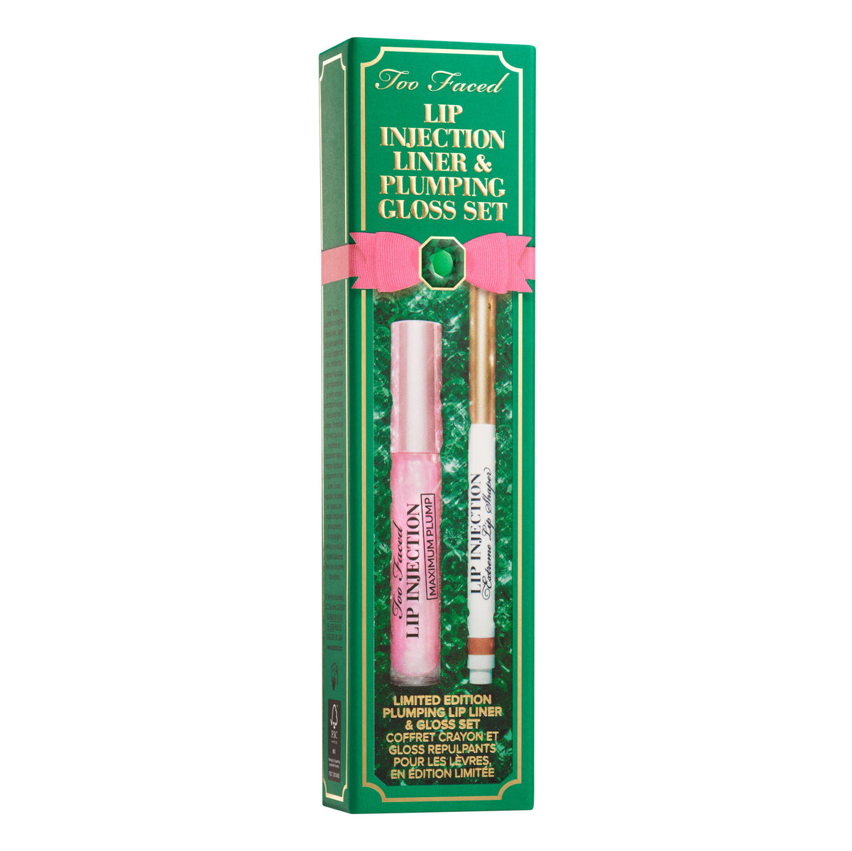 Too Faced Lip Injection Liner & Plumping Gloss Set
(4.38g)