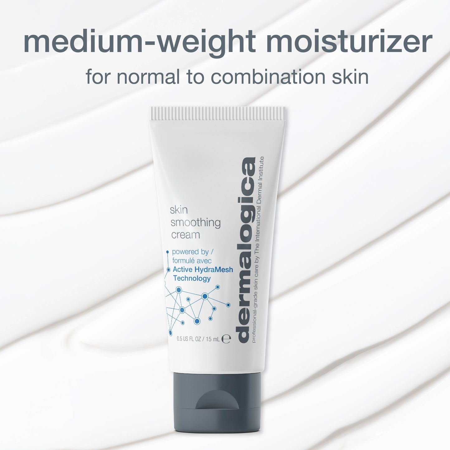 Dermalogica Skin Smoothing Cream Face Moisturiser Mini With Hyaluronic Acid & Vitman E
(15ml)