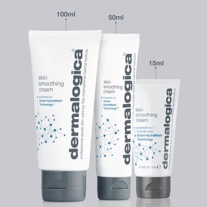 Dermalogica Skin Smoothing Cream Face Moisturiser Mini With Hyaluronic Acid & Vitman E
(15ml)