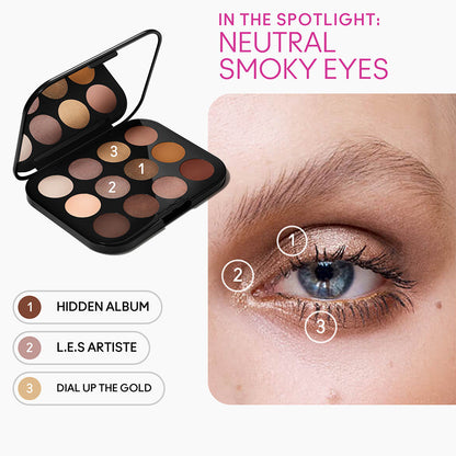 M.A.C Connect In Colour Eye Shadow Palette X12 - Unfiltered Nudes
(12.2 g)