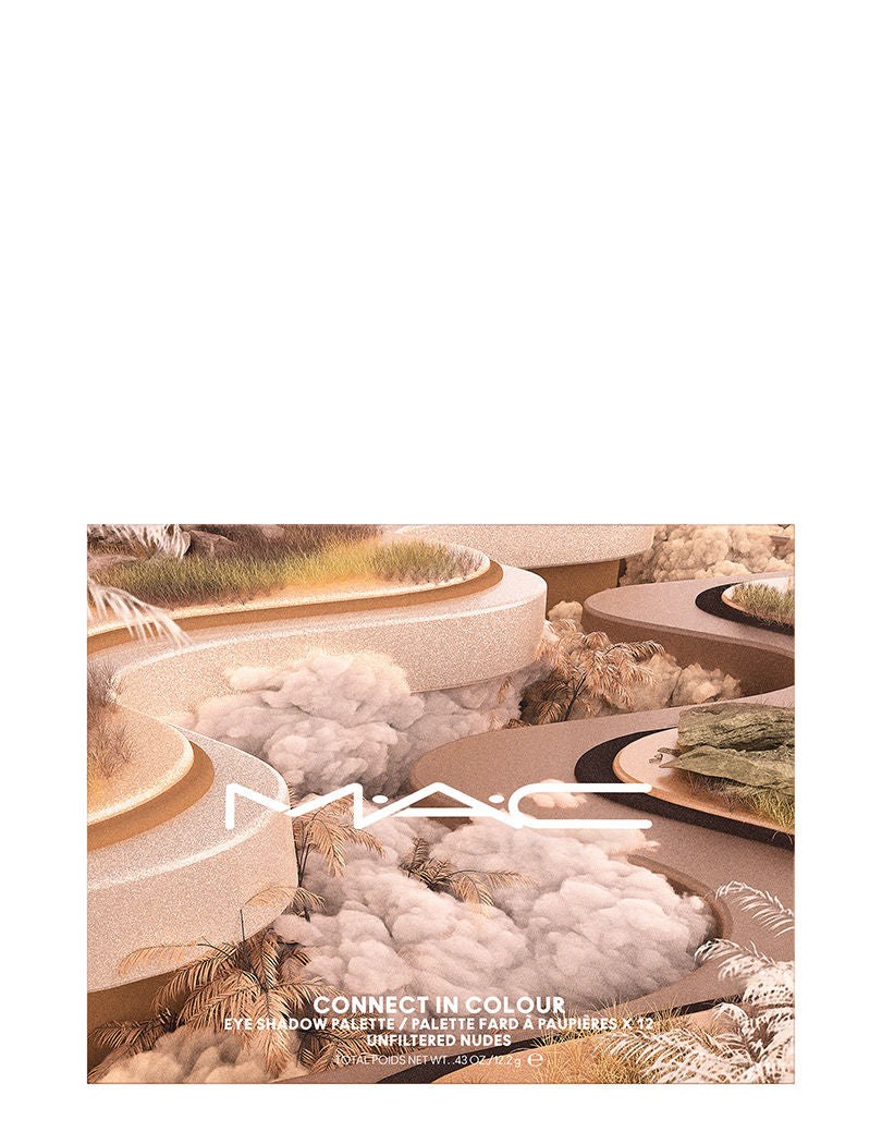 M.A.C Connect In Colour Eye Shadow Palette X12 - Unfiltered Nudes
(12.2 g)